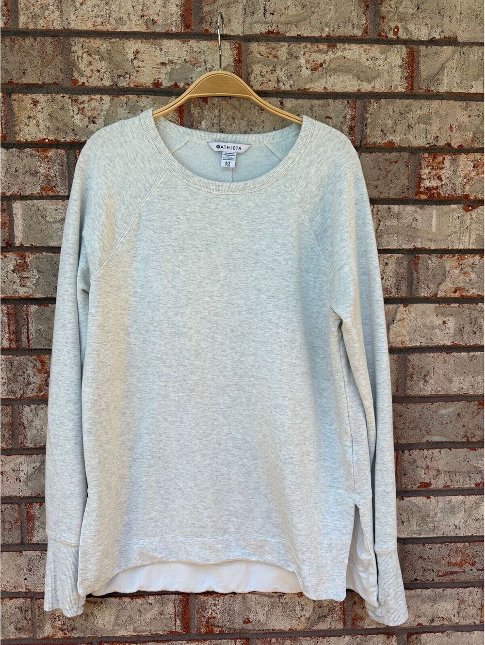 Athleta Heather Gray Crewneck Sweatshirt S/T